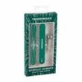 Tweezerman Nail Care Tools Mannicure Kit Emerald Shimmer 4 Artikel im Set