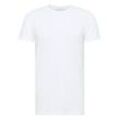 Bodyshirt in weiß unifarben, weiß, XL