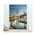 CALVENDO Wandkalender Stadtansichten von Halle Saale 2023 (Premium
