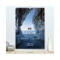CALVENDO Wandkalender Baikalsee- kuriose Eiswelt (Premium