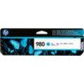HP 980 Tintenpatrone, blau