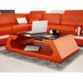 JVmoebel Couchtisch Sofatisch Design Wonzimmer Glas Leder Couch Sofa Tisch Beistell Tische