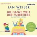 Die ganze Welt der Pubertiere. Drei Titel in einer Box,5 Audio-CDs - Jan Weiler (Hörbuch)