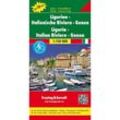 Freytag & Berndt Auto + Freizeitkarte Ligurien, Italienische Riviera, Genua, Autokarte 1:150.000, Top 10 Tips. Freytag Berndt Road Map Liguria, Italian Riviere, Genoa, Karte (im Sinne von Landkarte)