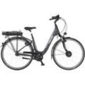 E-Bike FISCHER FAHRRAD "CITA ECU 1401 44" E-Bikes Gr. 44 cm, 28 Zoll (71,12 cm), grau (anthrazit matt) E-Bikes Bestseller