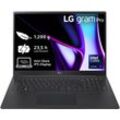 LG Gram Pro 17 Ultralight Laptop, IPS Display, 16GB RAM, Windows 11 Home, Business-Notebook (43,18 cm/17 Zoll, Intel Core Ultra 7 155H, ARC, 1000 GB SSD, 17Z90SP-G.AA78G, 2024), schwarz