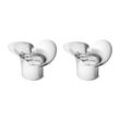 Georg Jensen - Bloom Botanica Teelichthalter 2er-Set, Edelstahl