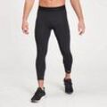 MP Herren Training 3/4 Leggings Baselayer - Schwarz - XS