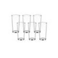 KS-Direkt Gläser-Set Wassergläser Set 230ml Trinkglas 6tlg Saftgläser Glas