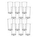 KS-Direkt Gläser-Set Wassergläser Set 230ml Trinkglas 6tlg Saftgläser Glas