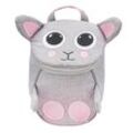 BELMIL® Kindergartenrucksack Mini Animals MS Mouse Kunstfaser grau