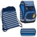 BELMIL® Schulranzen-Set Comfy Pack Lining Kunstfaser blau