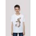 F4NT4STIC T-Shirt Disney Dschungelbuch Mogli und Balu Print, weiß