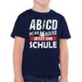 Shirtracer T-Shirt ABCD Ich rocke jetzt die Schule Einschulung Junge Schulanfang Geschenke