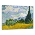 Pixxprint Leinwandbild Vincent Van Gogh
