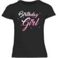 Shirtracer T-Shirt Birthday Girl Geburtstag Geschenk Kinder