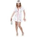 Karneval-Klamotten Zombie-Kostüm Blutige Horror Krankenschwester Kostüm Damen