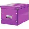 LEITZ® Aufbewahrungsbox Click + Store, für ovale/höhere Gegenstände 320 x 310 x 360 mm, violett