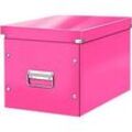 LEITZ® Aufbewahrungsbox Click + Store, für ovale/höhere Gegenstände 320 x 310 x 360 mm, pink