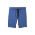 TOM TAILOR Herren Bermuda-Shorts, blau, Uni, Gr. 48