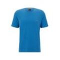 BOSS T-Shirt Mix&Match Loungewear-Shirt (1-tlg) Rundhals aus Stretch Baumwolle mit Logo-Stickerei