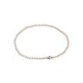 Perlenkette ADRIANA "La mia perla, R2.1, R5.1, R4" Halsketten Gr. 5, Silber 925 (Sterlingsilber)-Perlen, weiß (silber, 925, weiß) Damen Perlenketten Halsschmuck