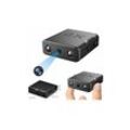 Kleinste HD-Kamera mit Nachtsicht, Bewegungserkennung, SD-Kartenspeicher, Nanny Watch-Kamera mit Audio, Indoor-Outdoor-Überwachungskamera