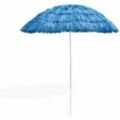 Hawaii Strohschirm blau 160 cm UV30 Strandschirm Sonnenschirm Gartenschirm