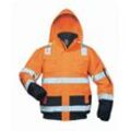 Safestyle - jonas Warnschutz Pilotjacke ®, Orange/Marine, en 343, Gr.M