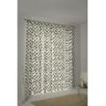 Vorhang ADAM "Dots" Gardinen Gr. 245 cm, Kräuselband, 145 cm, weiß (naturweiß, schwarz) Kräuselband