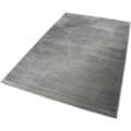 Teppich ESPRIT "Velvet Groove" Teppiche Gr. B/L: 120 cm x 170 cm, 12 mm, 1 St., grau (taupe) Esszimmerteppiche