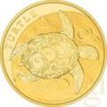 1 Unze Goldmünze Niue Schildkröte 2021