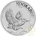 1 Kilogramm Silbermünze Australien Kookaburra 2024