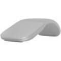 Microsoft Surface Arc Mouse Maus Bluetooth® Optisch Platin-Grau 2 Tasten 1000 dpi