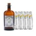 Monkey 47 Dry Gin (47 % vol. / 0,5 Liter) & 10 x Schweppes Dry Tonic Water (0,2 Liter) inkl. 1,00 € Pfand