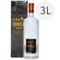9 Mile Vodka Granite Rock Filtrated / 37,5 % Vol. / 3,0 Liter-Flasche mit LED-Licht