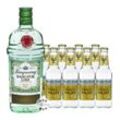 Tanqueray Gin Rangpur (41,3 % Vol. / 0,7 Liter) + 8 x Fever-Tree Indian Tonic (0,2 L) inkl. 1,20 € Pfand