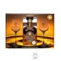 Steinhauser: Whisky Geschenkset Brigantia Classic / 43 % Vol. / 0,7 Liter-Flasche mit zwei Gläsern