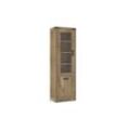 Vitrine Joana, Rustic-Eiche massiv