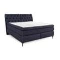 Boxspringbett Chelsea Mix, dunkelblau, 180 x 200 cm