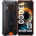 Blackview BV6200Pro Orange Rugged Smartphone, Outdoorhandy mit 8 GB RAM und 128 GB Speicher