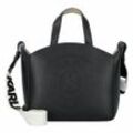 Karl Lagerfeld Circle Handtasche Leder 25.5 cm black