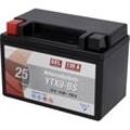 Cartec Gel Motorradbatterie YTX9-BS 8Ah 135A