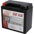 Cartec Gel Motorradbatterie YTX14-BS 12Ah 200A