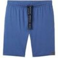 TOM TAILOR Herren Bermuda-Shorts, blau, Uni, Gr. 48
