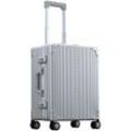 ALEON Domestic Carry-On Kabinentrolley 21" 53 cm inkl. Suiter 4 Rollen 36,2 l - Silber