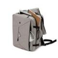 DICOTA Laptop-Rucksack Backpack Dual Plus EDGE Kunstfaser grau 29,0 l bis 39,6 cm (15,6 Zoll)