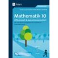 Mathematik 10 differenziert u. kompetenzorientiert, m. 1 CD-ROM - Sandra Jacob, Karlheinz Rohe, Walter Scheffczik, Gebunden