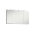 Spiegelschrank 3040, weiß glanz, inkl. LED-Aufbauleuchte