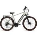 E-Bike LLOBE "Utah Gent 2.1" E-Bikes Gr. 52 cm, 28 Zoll (71,12 cm), schwarz (grau, schwarz) E-Bikes